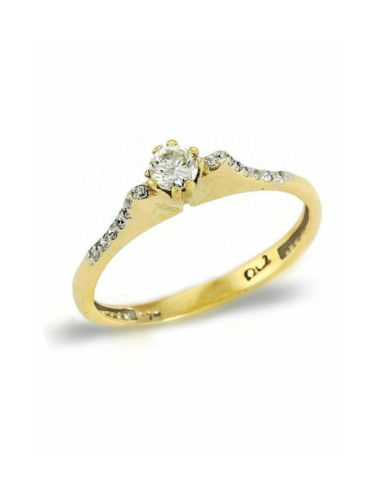 Paraxenies Single Stone from Gold 14K