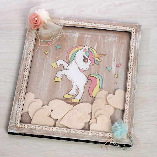 Bellissimo Einhorn Wunschzettel Einhorn Rosa Aus Holz