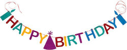 Out of the Blue Happy Birthday Garland for Party