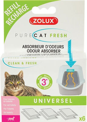 Zolux Filter Cat Toilet 10x10cm 100gr 325423