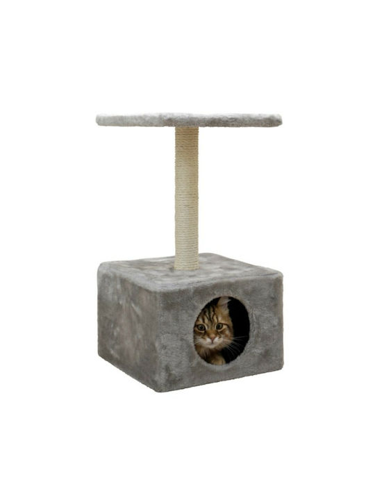 Kerbl Scratching Post Cat Trees Gray 2 levels 31x31x57cm