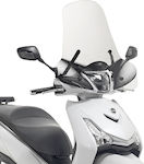 Kappa Moto Transparentes Visier Motorrad für Sym HD 300 HD300