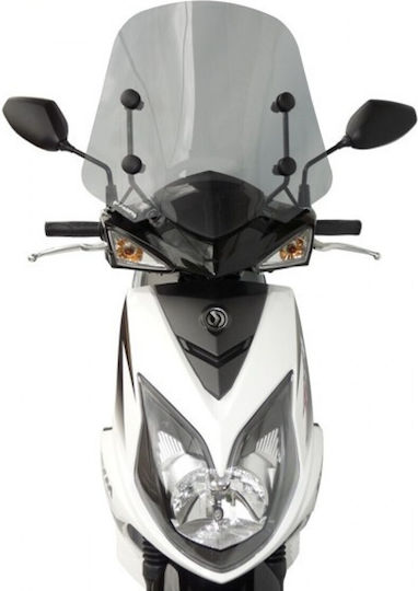 Fabbri Getöntes Visier Motorrad Summer für Sym Symphony SR 150 / Jet 4 für Yamaha SR (Site-Reliability) 2748/LD