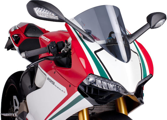 Puig Motorcycle Windshield & Windscreen Tinted Visor for Ducati 1199 Panigale 5990H