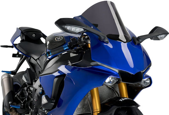 Puig Motorcycle Windshield & Windscreen Tinted Visor for Yamaha YZF-R1 3632F