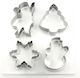 Sugar Love Metallic Animal-Shaped Cookie Cutter 4pcs