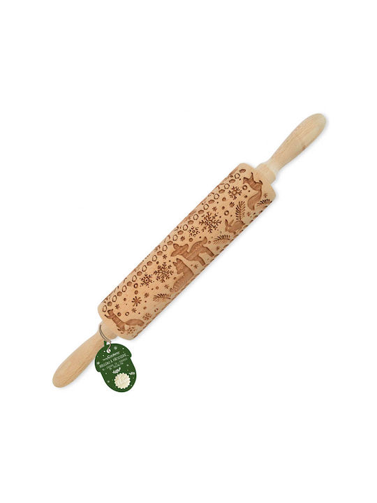 Scrap Cooking Fondant Roller made of Wood 4.5cm
