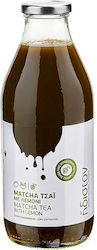 Ήδιστον Matcha Ice Tea Λεμόνι Συμπυκνωμένο Χωρίς Ανθρακικό, Βιολογικό 750ml