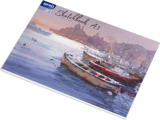 Spree Watercolour Pad A3 29.7x42cm 20 Sheets