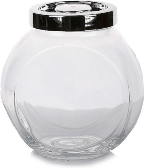 General Trade Vază Utilizare Generală Cu Capac Sticlă Transparentă 1600ml