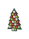 Hanging Ornament Tree Felt Green 1x47cm