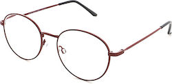 Michael Pachleitner Group Women's Reading Glasses +2.00 in Rose Gold color MLH061-3 Michael Pachleitner Group Women's Reading Glasses +2.00 in Rose Gold color MLH061-3