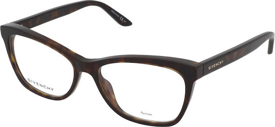 Givenchy Feminin Plastic Rame ochelari Ochi de pisică Maro Broască țestoasă