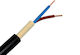Nexans NYY Power Cord with Cable Properties 2x2.5mm² in Black Colour 100m