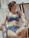 Bikinioberteile E Becher Blau
