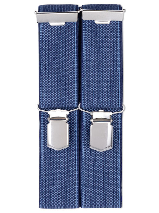 Prym Suspenders Printed Navy Blue