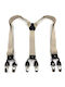 Legend Accessories Suspenders Monochrome Beige