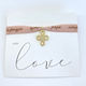 Riniotis Christening Charm Bracelet Love Pink 1...
