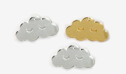 Metal Decorative Element for Wedding Favors 12pcs (Μiscellaneous Designs/Colors)