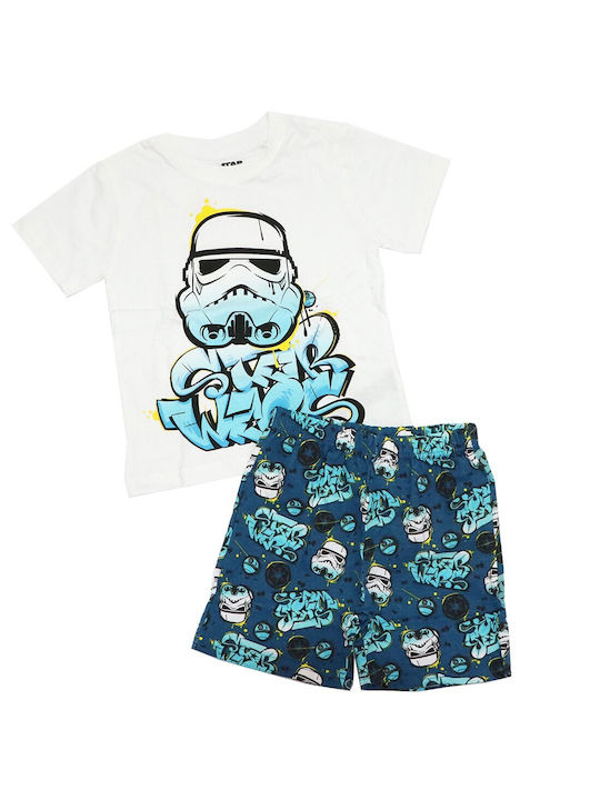 Disney Kinder-Pyjama Marineblau