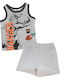 Universal Studios Kinder Schlafanzug Sommerlich Gray