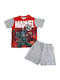 Marvel Kids' Pajamas Summer Gray