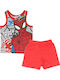 Marvel Kids' Pajamas Summer Red