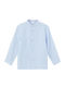 Kids Shirt Long Sleeve Light Blue