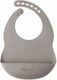 Eco Rascals Waterproof Bib Silicone Gray