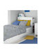 Dimcol Bettwäsche-Set Einzel Baumwolle 160x240cm