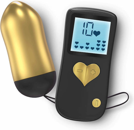 Love to Love Vibrator Ei mit Fernbedienung Gold