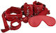 Loving Joy BDSM Kit In Red Colour 8 Pieces