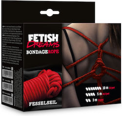 Fetish Dreams Σχοινί Δεσίματος σε Κόκκινο Χρώμα