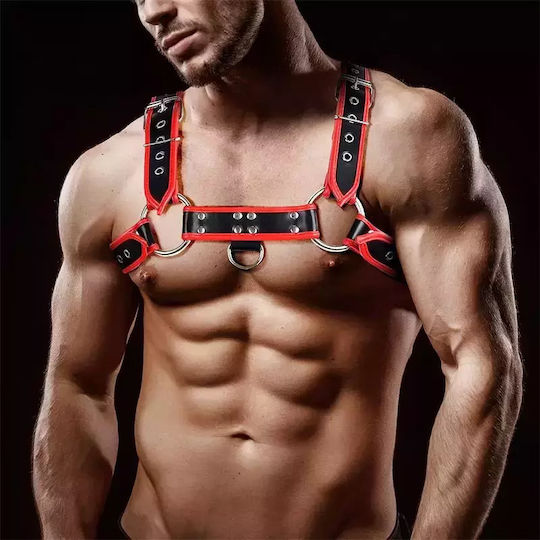 IntoYou CHEST BONDAGE Ανδρικό Harness Μαύρο