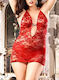 Baci Lingerie Секси бебешка нощница Червен