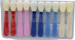 Various Set Mit Make-up Pinsel Für Lidschatten 10 Stück