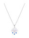 Marea Kinderhalskette Familie aus Silber mit Kette D02407/BB
