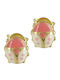 Kiriakos Gofas Gold Plated Kids Earrings Studs from Silver
