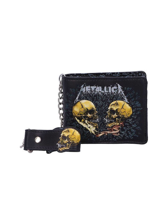 Nemesis Now Men's Leather Wallet Black