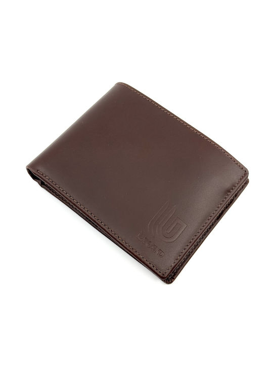 Legend Accessories Men's Leather Wallet Brown