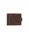 G Secret Men's Leather Wallet Brown