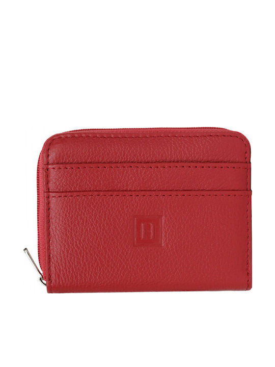 Small Leather Women's Wallet Classic Burgundy