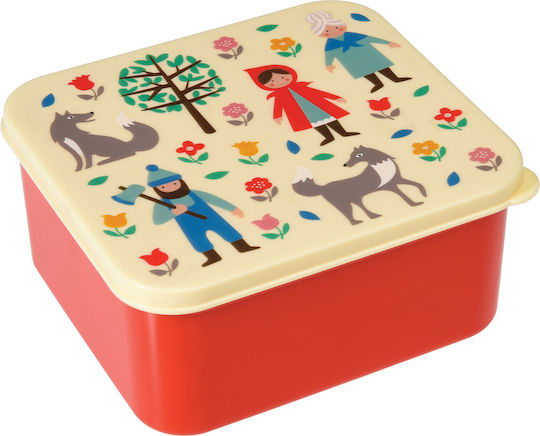 Rex London Plastic Kids' Food Container Red