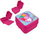 Kids Licensing Plastik Kinder Lebensmittelbehälter Peppa Schwein Rosa 13 x 13 x 8cm