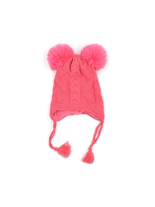 Extan Bebe Kids Beanie Knitted Fuchsia