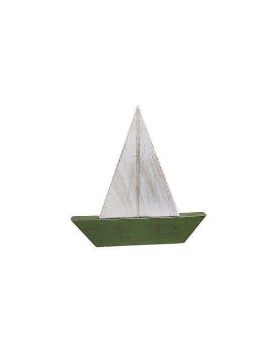 Korres Craft Wooden Miniature Ship 18.5x18.5x2cm