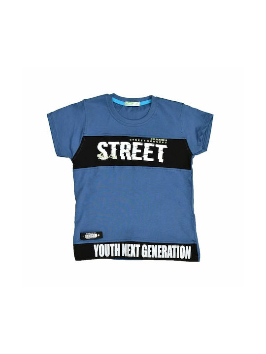 Potre Kids T-shirt Blue