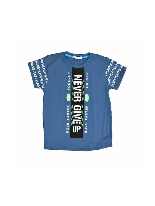 Potre Kids T-shirt Blue