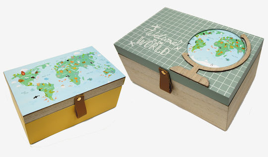 Wooden Small Chest of Drawers