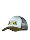 Buff Kinderhut Jockey Stoff TRUCKER CAP Mehrfarbig